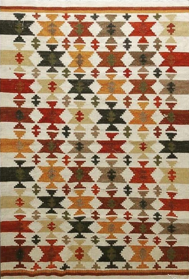 Colorful Dhurrie Rug