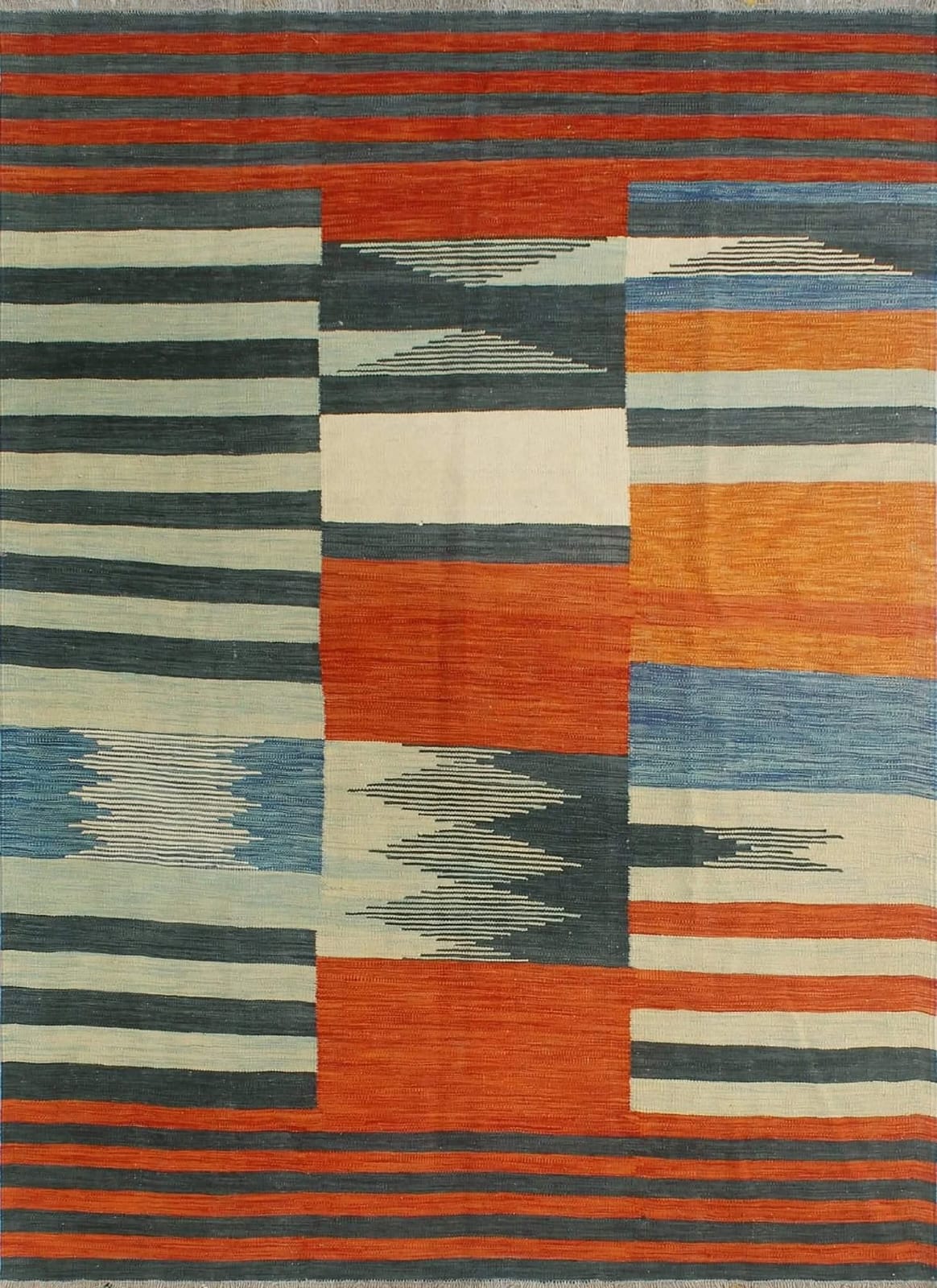 Geometric Pattern Dhurrie