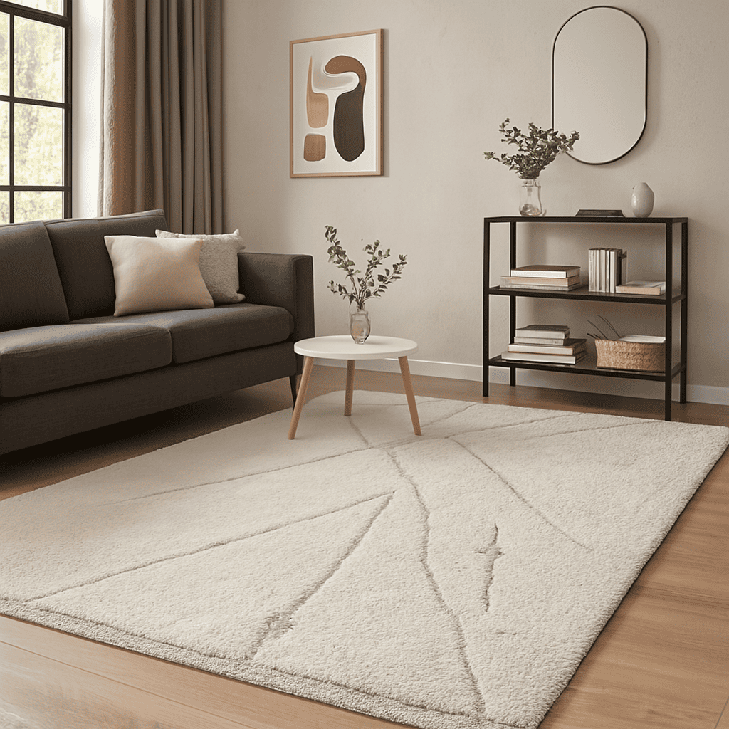Hand Knotted Modern Rug