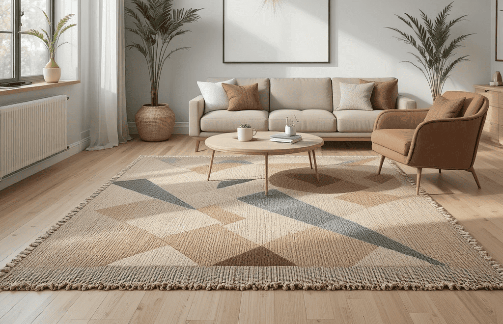 Sustainable Jute Rug